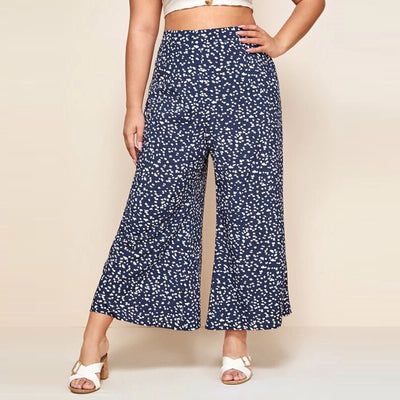Pantalones Anchos Capri Elegantes - Image 7