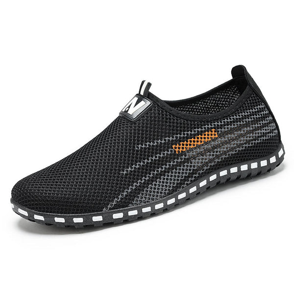 Sandalias Huecas Transpirables para Hombre - Zapatos Casuales Cómodos Estilo Moderno