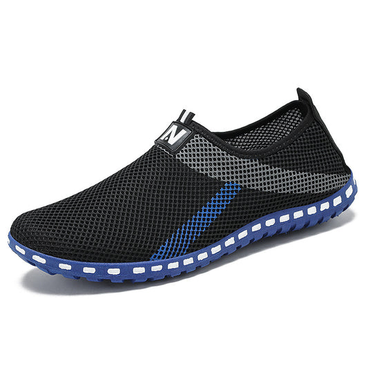 Sandalias Huecas Transpirables para Hombre - Zapatos Casuales Cómodos Estilo Moderno - Image 5