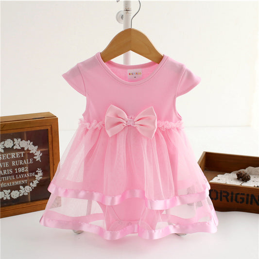 Vestido Romper de Algodón para Bebé Niña con Mangas Largas - Image 2