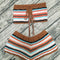 Bikini Tubo Envolvente con Escote Fruncido - Traje de Baño Dividido Playa
