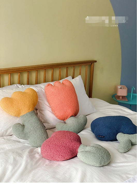 Almohada Peluche Tulipán Floral - Cojín Suave y Acogedor - Image 9