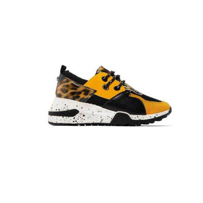 Zapatillas Deportivas Casual con Estampado Leopardo y Cordones - Image 9
