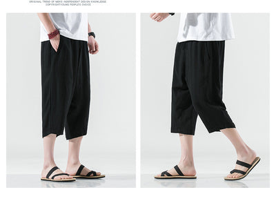 Pantalones Capri de Algodón y Lino - Image 7