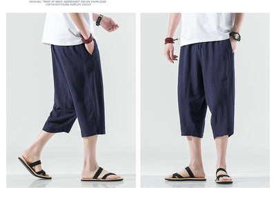 Pantalones Capri de Algodón y Lino - Image 8