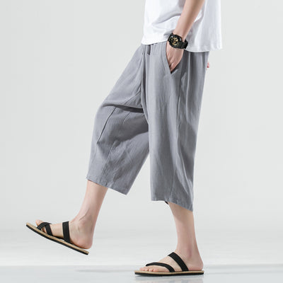 Pantalones Capri de Algodón y Lino - Image 12