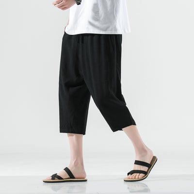 Pantalones Capri de Algodón y Lino - Image 4
