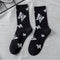 Calcetines Tubo Hip Hop Estilo Urbano con Jacquard Europeo Americano para Hombre