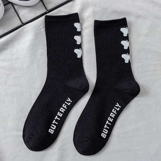 Calcetines Tubo Hip Hop Estilo Urbano con Jacquard Europeo Americano para Hombre - Image 10