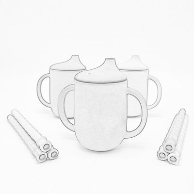 Vaso Infantil de Silicona con Pajita Antiderrame e Irrompible - Image 15