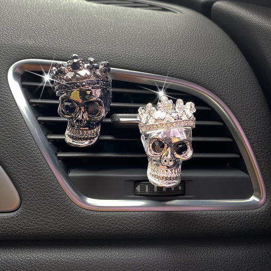 Difusor Calavera Metal Retro para Ventilación Auto - Image 7