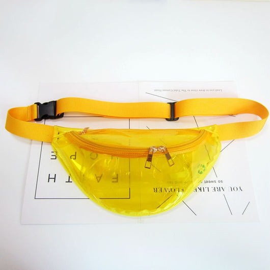 Riñonera Transparente Láser para Correr y Deportes Outdoor - Image 3