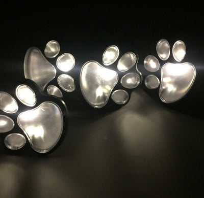 Luz Solar Decorativa Gato y Garra de Oso con 4 LED para Jardín - Image 3