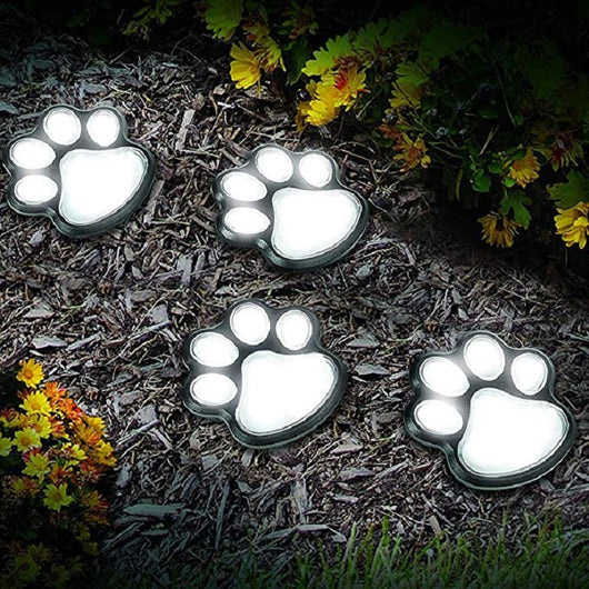 Luz Solar Decorativa Gato y Garra de Oso con 4 LED para Jardín - Image 7
