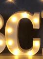 Letras y Números LED Luminosos para Decoración - Lámpara de Batería Romántica - Image 14