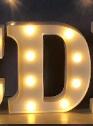 Letras y Números LED Luminosos para Decoración - Lámpara de Batería Romántica - Image 15