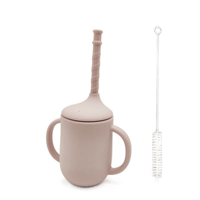 Vaso Infantil de Silicona con Pajita Antiderrame e Irrompible - Image 5