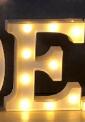 Letras y Números LED Luminosos para Decoración - Lámpara de Batería Romántica - Image 16