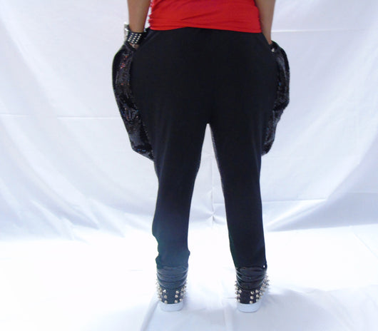 Pantalones Harem Brillantes para Cantantes y Artistas de Escenario - Image 12