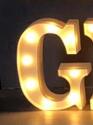 Letras y Números LED Luminosos para Decoración - Lámpara de Batería Romántica - Image 18