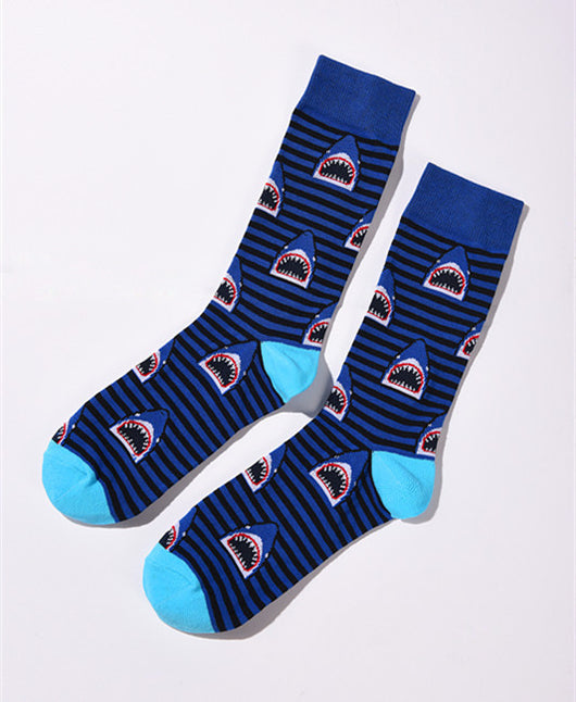 Calcetines Largos para Hombre con Diseño de Animales Cartoon - Image 20