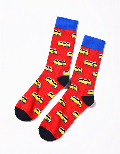 Calcetines Largos para Hombre con Diseño de Animales Cartoon - Image 11