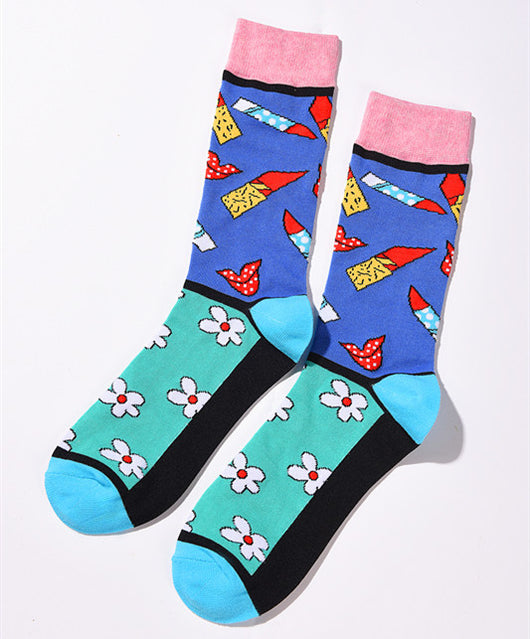 Calcetines Largos para Hombre con Diseño de Animales Cartoon - Image 3
