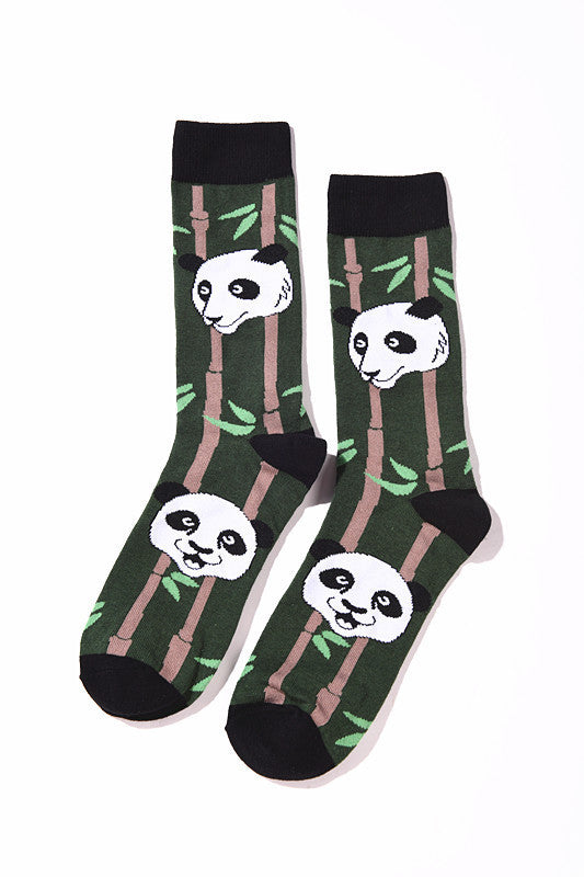 Calcetines Largos para Hombre con Diseño de Animales Cartoon
