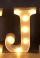 Letras y Números LED Luminosos para Decoración - Lámpara de Batería Romántica - Image 21