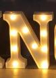 Letras y Números LED Luminosos para Decoración - Lámpara de Batería Romántica - Image 25