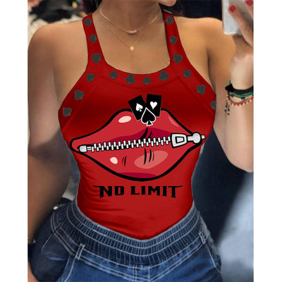 Playera Estampada Ajustada para Mujer - Diseño Europeo y Estadounidense - Image 15