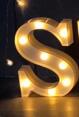 Letras y Números LED Luminosos para Decoración - Lámpara de Batería Romántica - Image 30