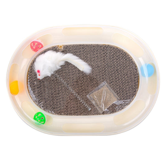 Rascador Multifuncional para Gatos con Cartón Corrugado - Image 10