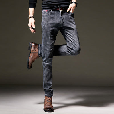 Pantalones Slim Fit de Cintura Pequeña para Hombre