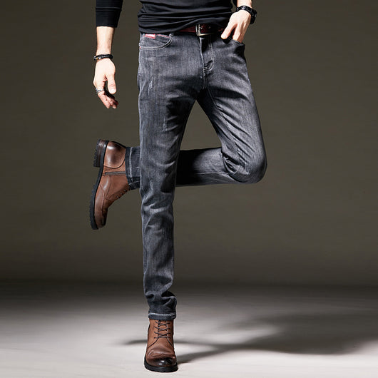 Pantalones Slim Fit de Cintura Pequeña para Hombre
