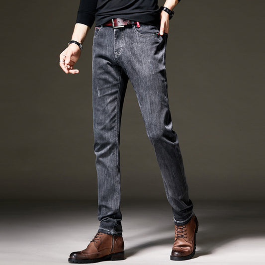Pantalones Slim Fit de Cintura Pequeña para Hombre - Image 2