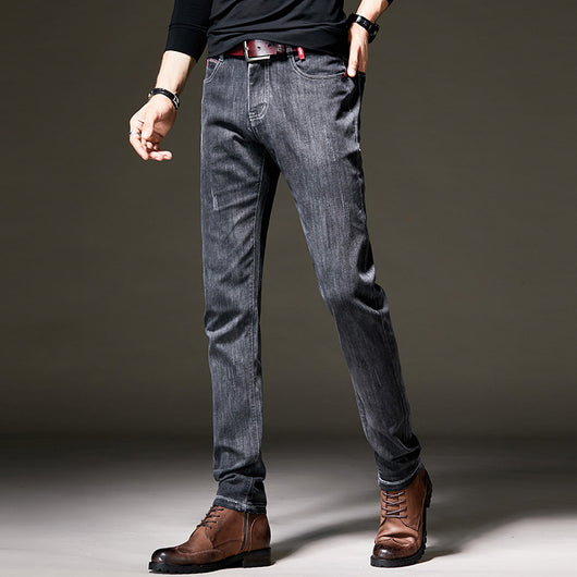 Pantalones Slim Fit de Cintura Pequeña para Hombre - Image 2