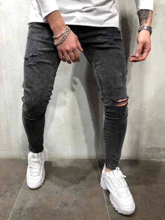 Jeans Rotos para Hombre High Street - Image 3