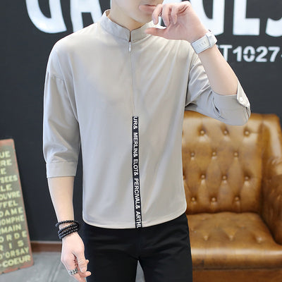 Blusa Coreana Ice Silk Manga 3/4 - Estilo Elegante y Fresco - Image 12