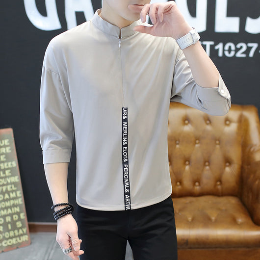 Blusa Coreana Ice Silk Manga 3/4 - Estilo Elegante y Fresco - Image 12
