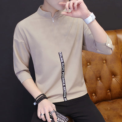 Blusa Coreana Ice Silk Manga 3/4 - Estilo Elegante y Fresco - Image 4