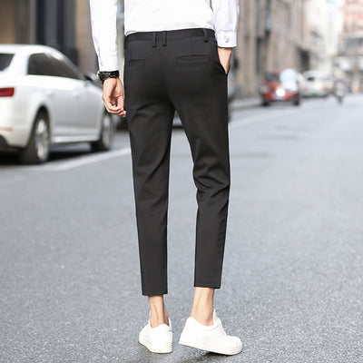 Pantalones Slim-Fit de Punto Nueve para Hombre - Traje Ejecutivo - Image 4