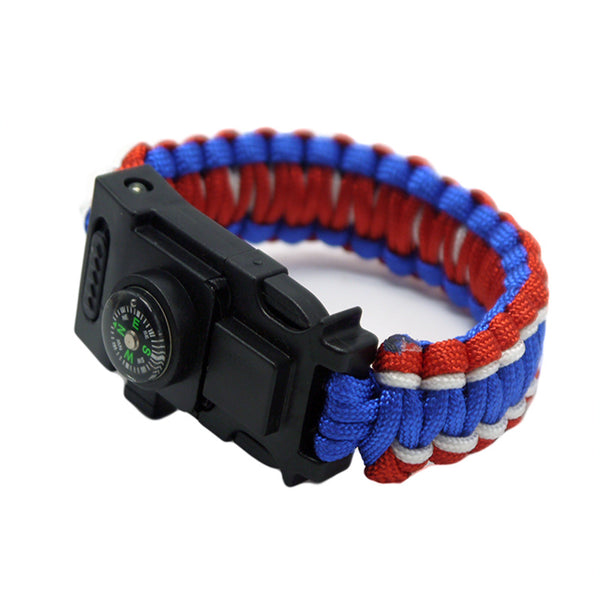 Pulsera LED Multifuncional para Camping y Montaña - Luz de Emergencia Luminosa