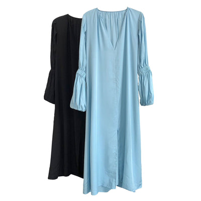 Vestido Escote V Tencel - Elegancia Moderna y Sostenible - Image 4