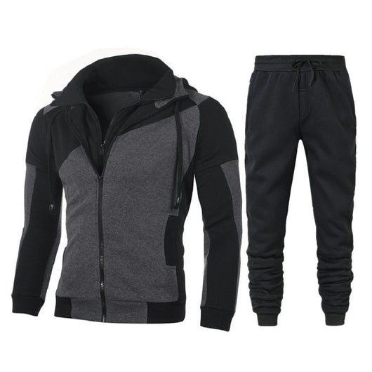 Sudadera con Capucha y Cierre Doble - Conjunto Slim Fit - Image 8