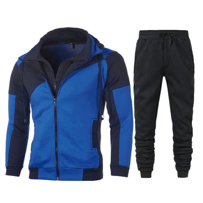 Sudadera con Capucha y Cierre Doble - Conjunto Slim Fit - Image 3