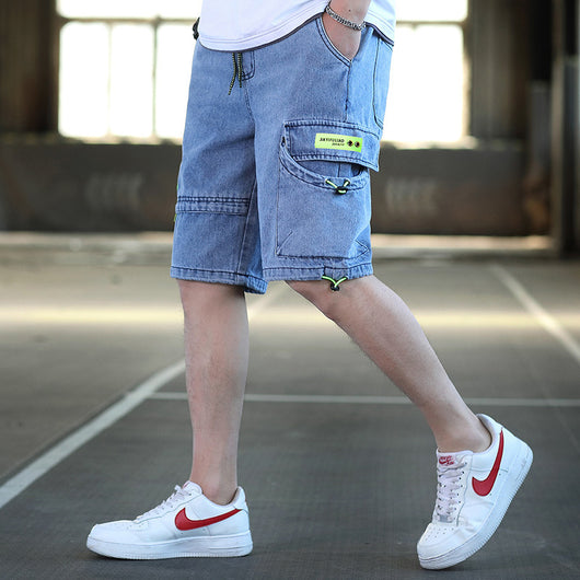 Shorts Vaquero de Verano para Hombre - Corte a la Rodilla - Image 10