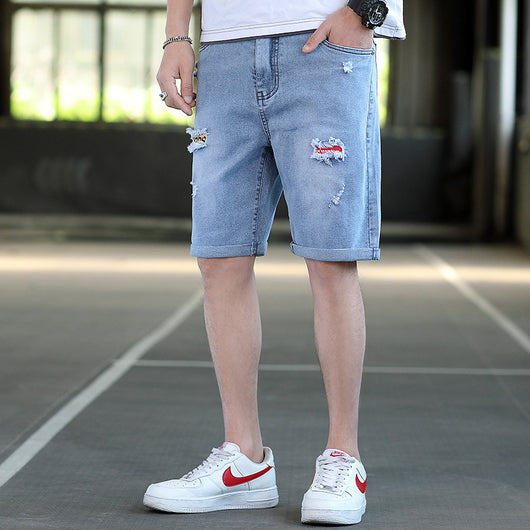 Shorts Vaquero de Verano para Hombre - Corte a la Rodilla - Image 2