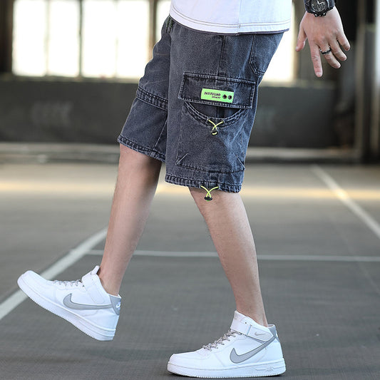 Shorts Vaquero de Verano para Hombre - Corte a la Rodilla