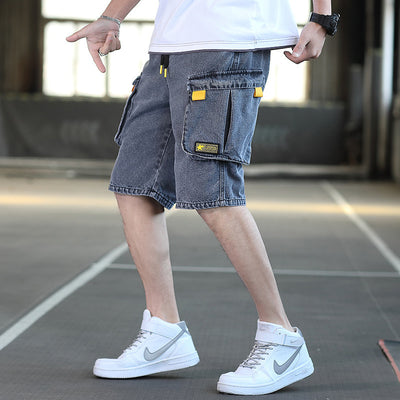 Shorts Vaquero de Verano para Hombre - Corte a la Rodilla - Image 5